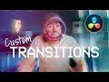 Make your own transitions fast easy and free  davinci resolve 18 tutorial