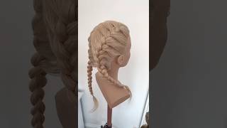 Aprende a realizarte la trenza boxeadora 😌💞 #viralvideo #hairstyle #fyp #youtubeshorts #diy #short