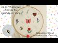Mindful May Day 18 - Bumble Bee Embroidery Part 1