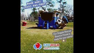 Police Dog Bounce House - Austin &amp; Kyle TX | Halloween Special #skyhighpartyrentals