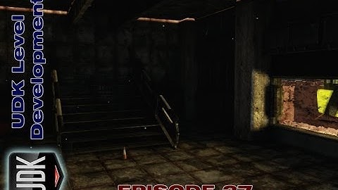 UDK Live Stream XXVII | Physics Gun Level Progress by Devin Sherry