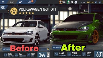Need For Speed No Limits Mod 2021 V5.4.1_Nfs No Limits Mod Apk Version 5.4.1_volkswagen Golf GTI