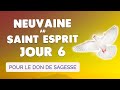  neuvaine au saint esprit jour 6  prire pour le don de sagesse