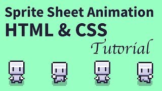 Sprite sheet animation tutorial with HTML and CSS - YouTube