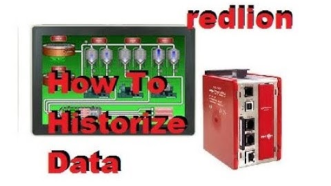 Redlion - How To Historize Data And Trend It