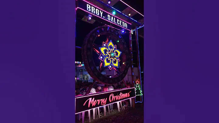Parol ng Brgy.Salcedo |Plaza de Bansud |Janice MJ