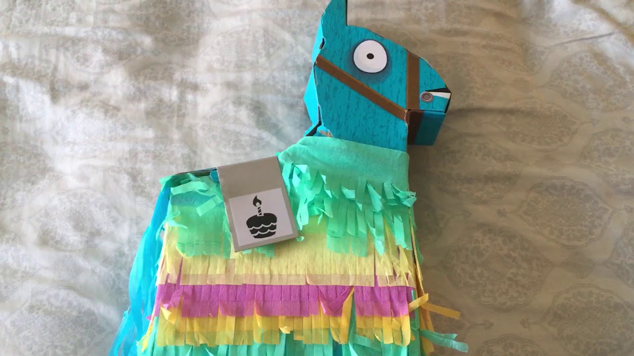 fortnite birthday llama toy
