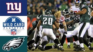 A Wild Playoff Win | Giants vs Eagles 2006 NFC Wild Card (HD)