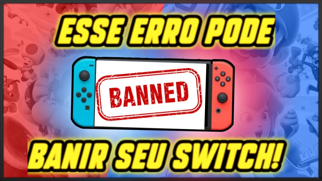 Como não ser banido no Nintendo switch desbloqueado 2025