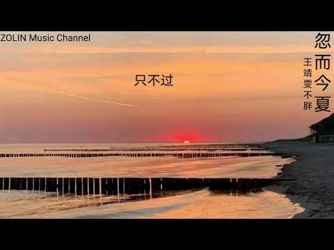 忽而今夏-王靖雯不胖《歌词》【有些缘分是注定的】＃王靖雯不胖