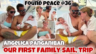 Angelica \& Gregg Homan first of everything | First Sailing with baby Amila, 1st overnight by the sea