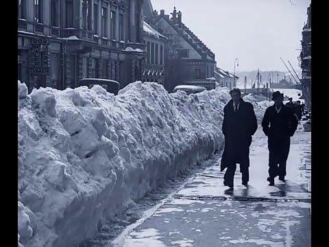 Den harde vinteren på Sørlandet