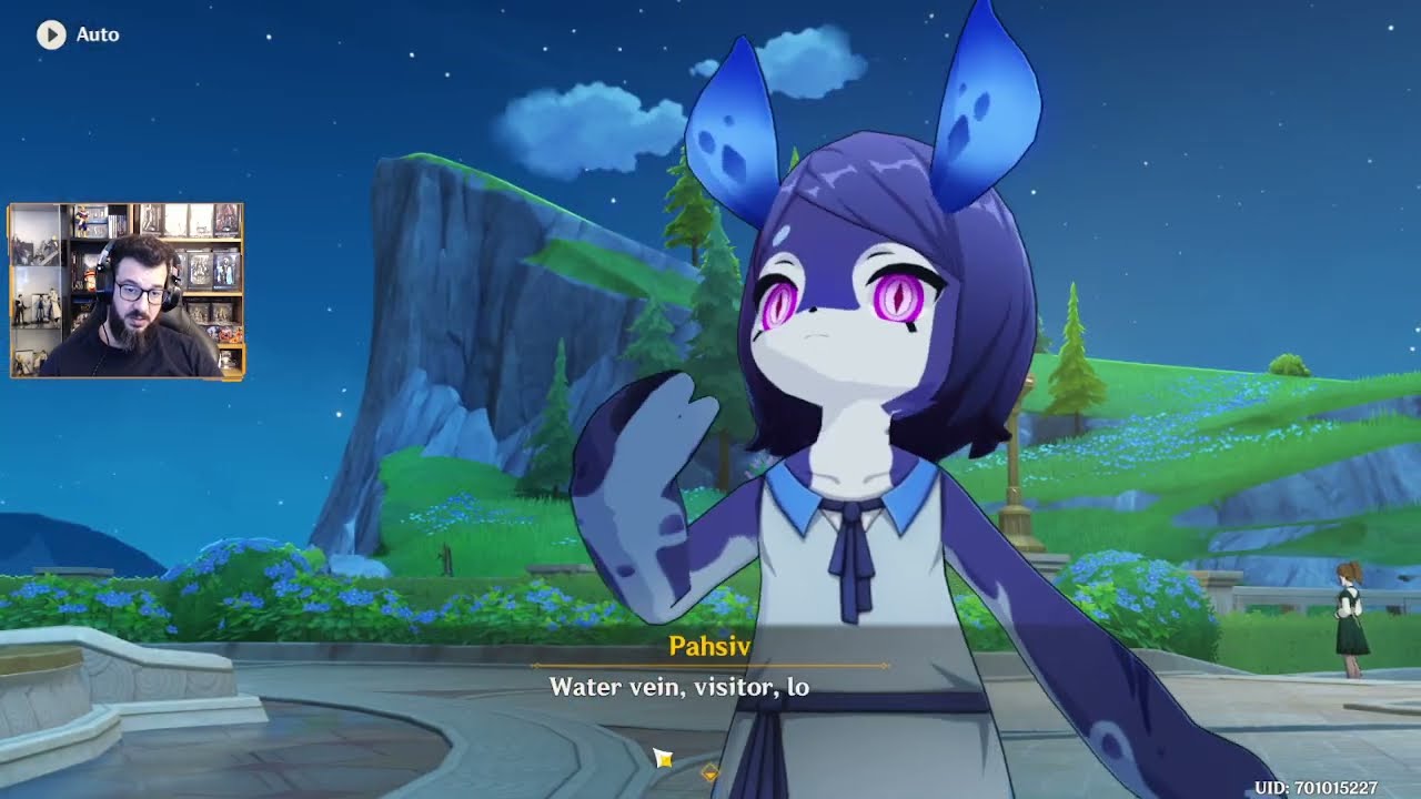 Pahsiv, Blanche, Bulle Fruit - Genshin Impact 