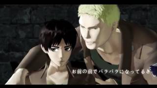 【進撃のMMD】 Attack On Titan Numb