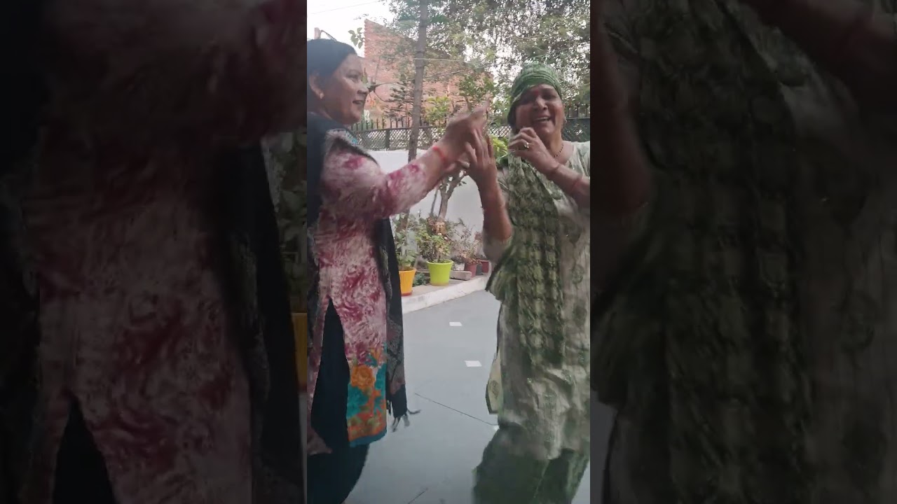 #दोस्तो संग  होली की प्रेक्टिस  करते हुए  #😍😍😎😎#