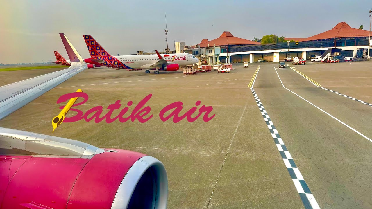 Landing JAKARTA BATIK AIR Airbus A320 | ID 6565 | PK-LUW