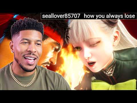 SF6 - LTG Low Tier God (Ingrid, Alex) COMPLETELY LOSES IT vs the Ryu Army! | Street Fighter 6