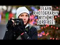 Learn the foundations of photography with me for free complete course launch