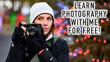 Learn the Foundations of Photography with Me for FREE! Complete Course Launch