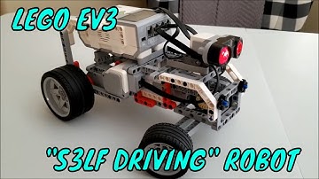 "The LEGO EV3 S3LF DRIVING & PARKING ROBOT!!!"