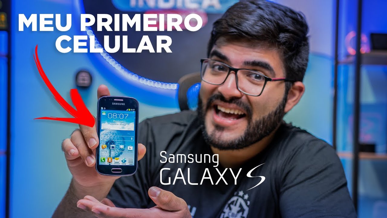 10 ANOS ATRÁS! Mostrando MEU PRIMEIRO SMARTPHONE que tive na VIDA! Galaxy S DUOS, uma RELÍQUIA!!