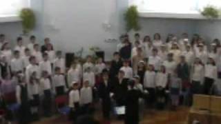 Video thumbnail of "Cor de copii - Biserica "Betel" - Suceava..Cu bucurie Doamne vreau sa`ti cant."