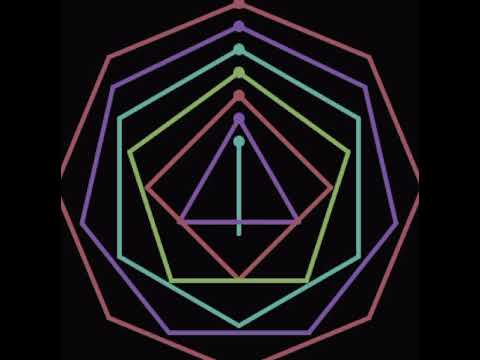 Dots Follow Polygon’s Path Plays Different Sounds! | Major Pentatonic Scale