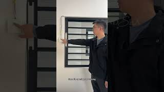 Custom-designed luxury modern aluminum louver windows#aluminumwindows #louverwindows #modernwindows