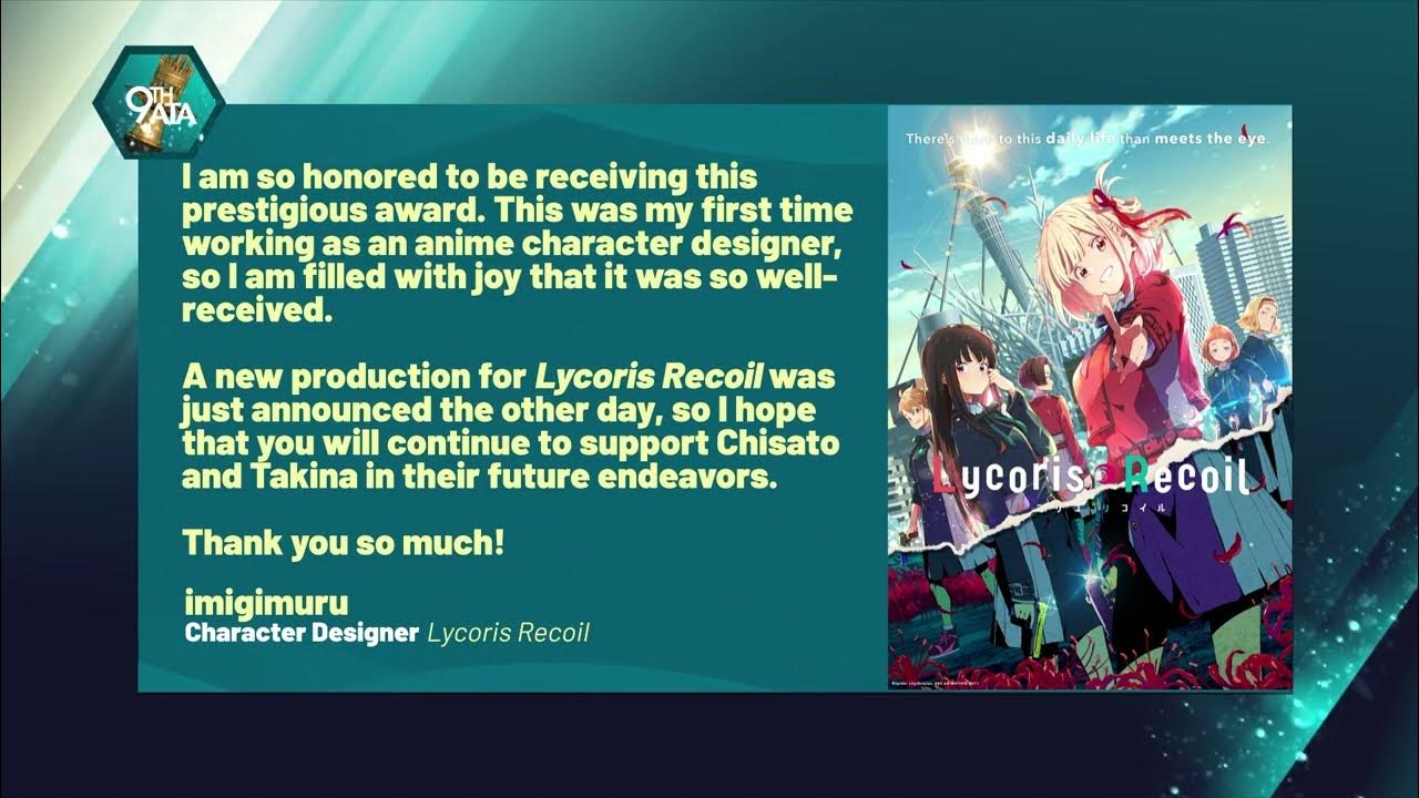 Lycoris Recoil - And the awards keep on coming! Lycoris Recoil