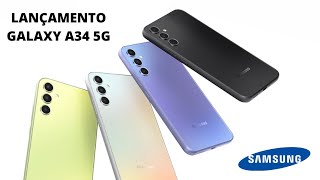 Lançamento: Samsung Galaxy A34 5G (minhas impressões)