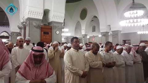 تلاوة من صلاة التراويح لصوت المدينة الشيخ د/ أحمد بن علي الحذيفي ، من سورتي  الصافات و يس 1437/9/21
