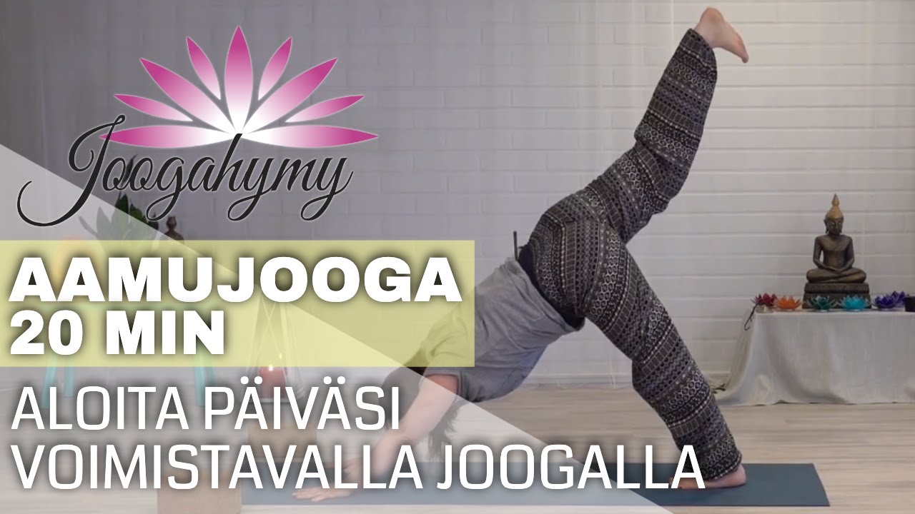 Aloita päiväsi voimistavalla aamujoogalla 20 min