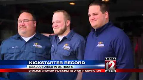 Braxton Brewery breaks Kickstarter record