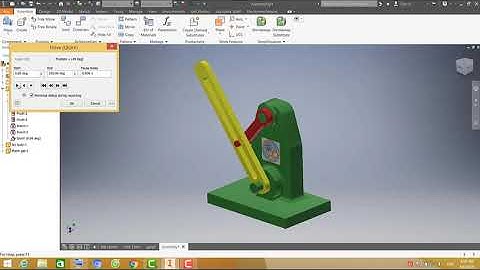 Inventor #1_Mô phỏng cơ cấu Culit