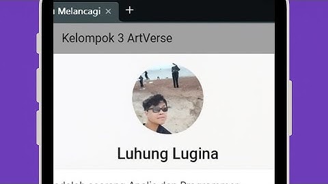Aplikasi Flutter ArtVerse - Tugas Pemrograman Perangkat Bergerak by luhung lugiana