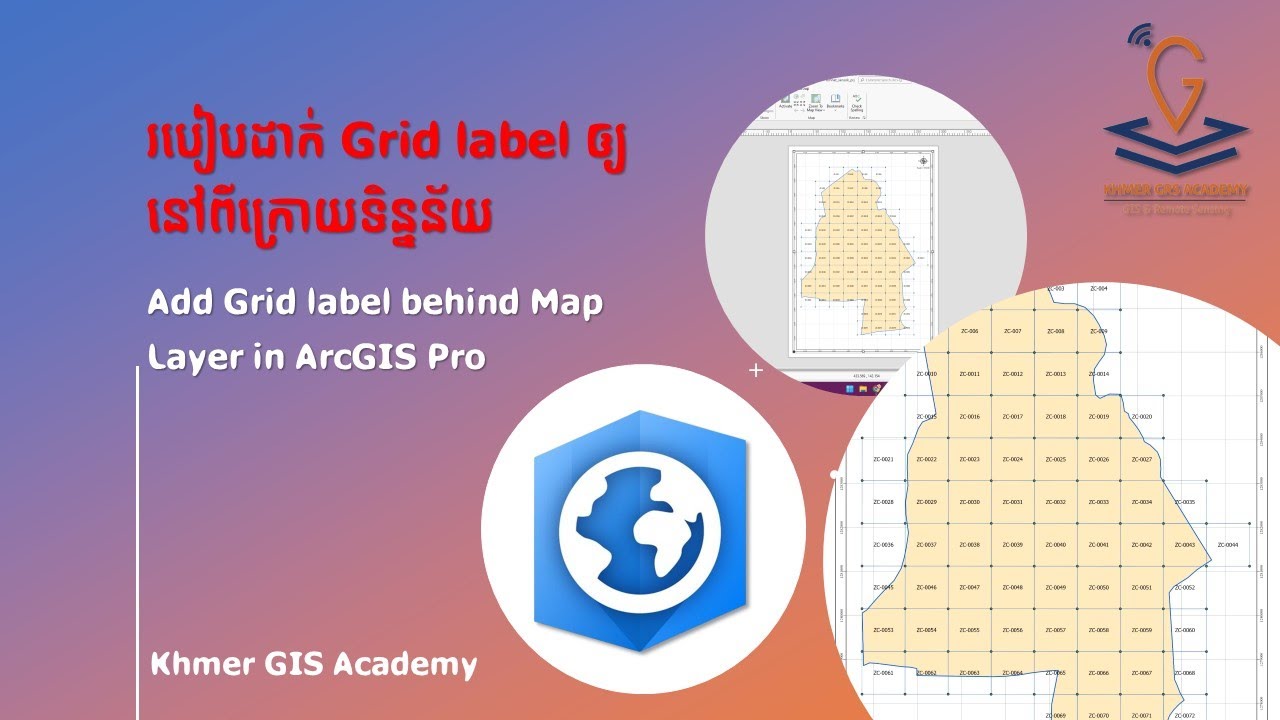 [QuickTip] - How to add Gridlabel behind Map layer in ArcGIS Pro - YouTube