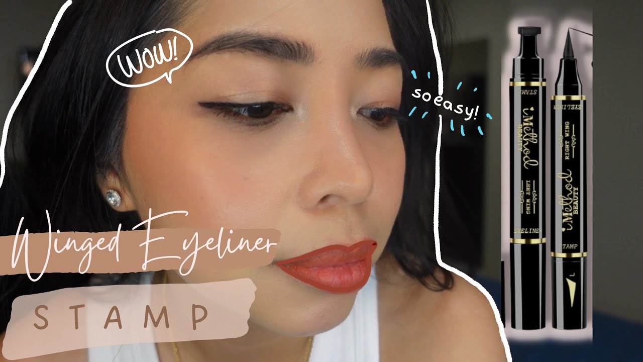 Winged Eyeliner Stamp Tryon from iMethodBeauty imethod Abhy