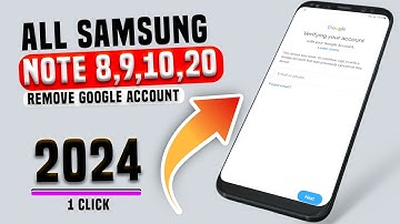 Samsung NOTE 8/ NOTE 9/ NOTE 10/ NOTE 20 BYPASS GOOGLE ACCOUNT FRP Unlock/Google bypass 2024 way.