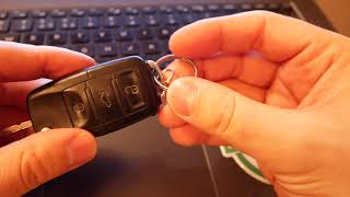 Jak wymienić baterię kluczyka VAG VW SEAT SKODA OCTAVIA FABIA itp. 2007-2014