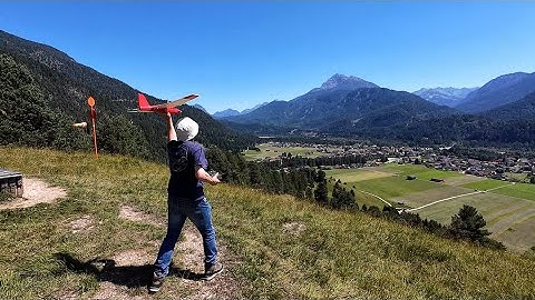 Der NurFLIDL XL-M von Ulli am Moosberg in Tirol im Sommer 2025 bei zunächst schwachen Bedingungen