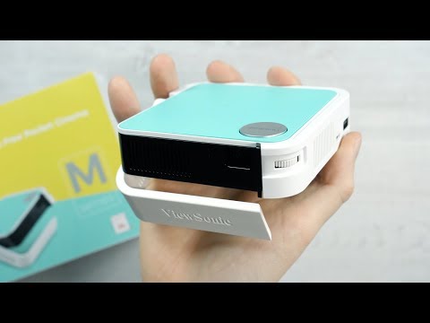 Pocket sized projector with JBL Sound - ViewSonic M1 Mini + Fortnite Gamplay