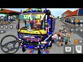 💥Bus simulator Indonesia Different Map Mod Full Passenger Load Android Gameplay Video