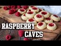 Thumbprint cookies or as we say in Sweden - Raspberry caves – Hallongrottor