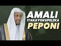 #LIVE: AMALI ITAKAYOKUPELEKA PEPONI | MUHADHARA (ZANZIBAR)