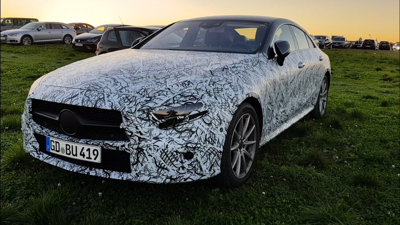 2018 Mercedes-Benz CLE (CLS) Spy Shots/Walk Around