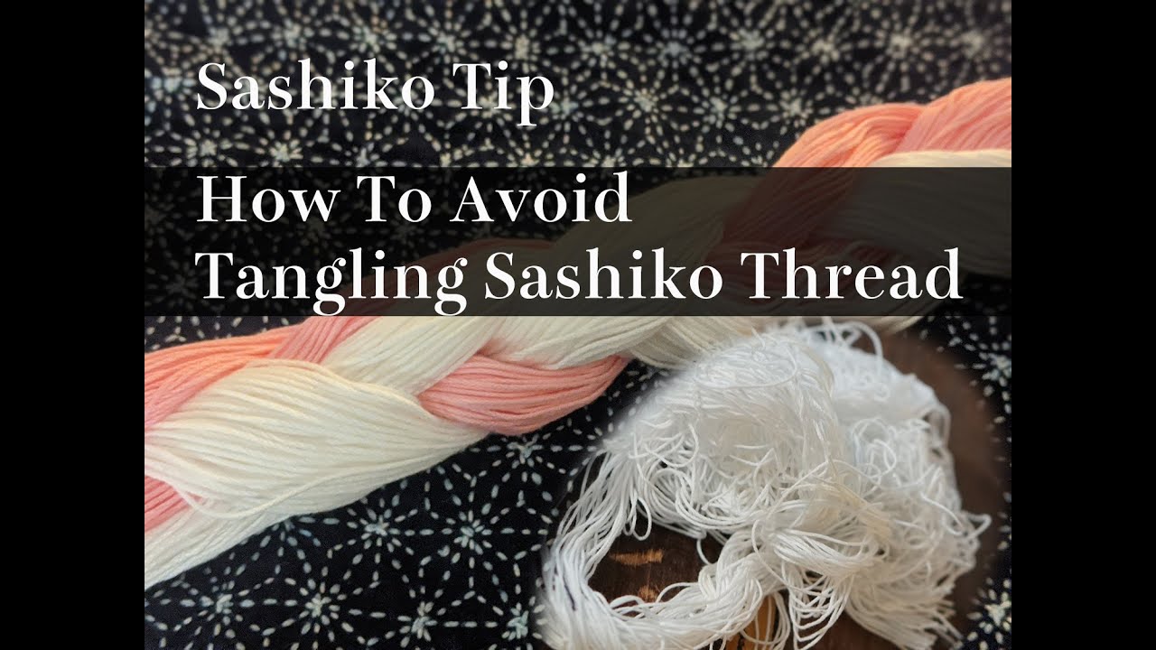 What makes Sashiko thread unique?