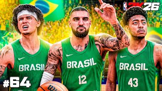 MINHA ESTREIA PELA SELEÇÃO BRASILEIRA | NBA 2K26 MyCareer...
