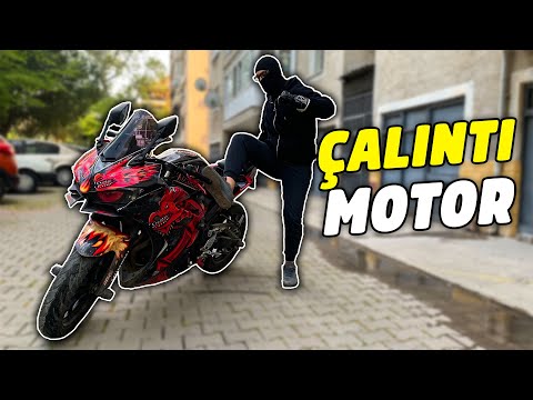 MOTOR ÇALDIM - POLİS YOLU KESTİ - @amacszkanal - R25 MOTOVLOG