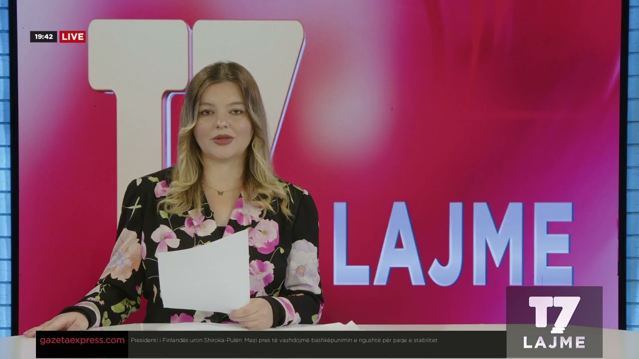 Lajmet e orës 19-30, 10.10.2026 | N'FOKUS | T7

Facebook: https://www.facebook.com/televizioni7
Instagram: https://www.instagram.com/televizioni7
Web: https://www.televizioni7.com

© & ℗ T7 SH.P.K. All rights reserved!