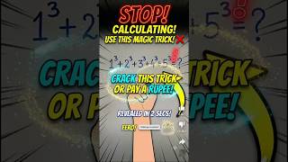 Solve Maths Cubes in 2 Seconds! 😱🔥 #MathsTricks #Shorts#viral #trending